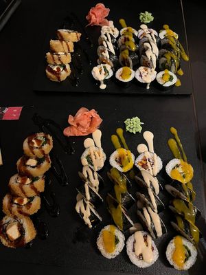 Veganes Sushi at Sushi Plaza in Tallinn