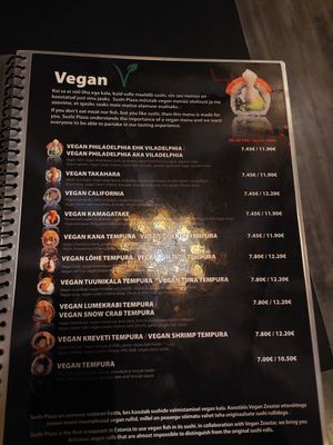  at Sushi Plaza in Tallinn