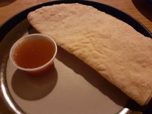 Poppadom (take-out) at Masala Masala - Odengatan in Stockholm