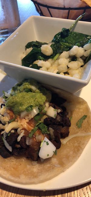 Portobello taco. Also requested garlic corn on side. $12 for both at Malo in Des Moines