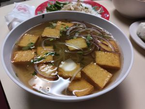 Vegan pho at Pho 7 in Tallahassee