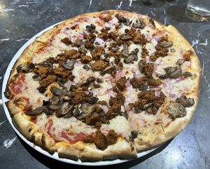 Incredible vegan pizza!!! 10/10   at Centro in Des Moines