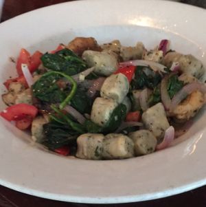 amazing tofu gnocchi  at Centro in Des Moines