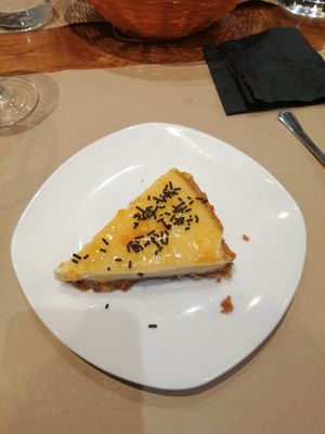 Tarta de queso at Black Salad in Vitoria Gasteiz