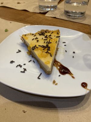 Tarta de queso  at Black Salad in Vitoria Gasteiz