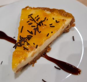 Tarta de queso at Black Salad in Vitoria Gasteiz