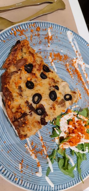 Quiché at Black Salad in Vitoria Gasteiz