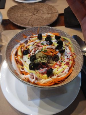 ensalada de bulgur at Black Salad in Vitoria Gasteiz