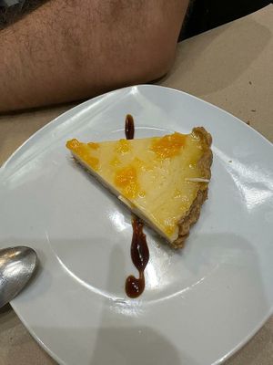 Cheesecake at Black Salad in Vitoria Gasteiz