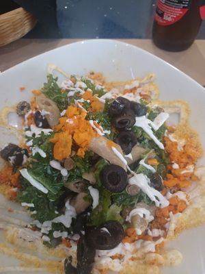 Ensalada de kale at Black Salad in Vitoria Gasteiz