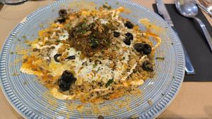 Mujhara palestina at Black Salad in Vitoria Gasteiz