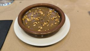 Natillas de café at Black Salad in Vitoria Gasteiz