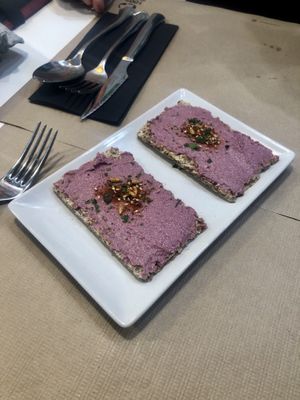 Paté rosa  at Black Salad in Vitoria Gasteiz