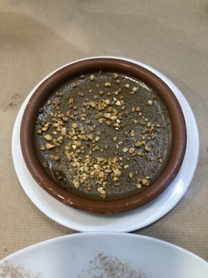 Natillas de café   at Black Salad in Vitoria Gasteiz