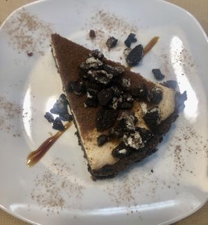 Tarta de queso con Oreo  at Black Salad in Vitoria Gasteiz