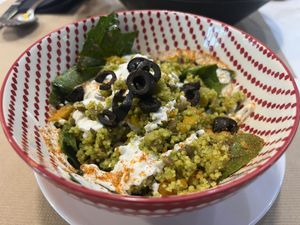 Taboulé de lentejas  at Black Salad in Vitoria Gasteiz