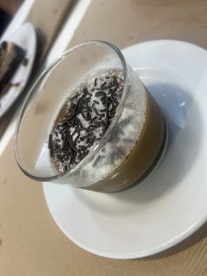 Flan de chocolate con chili  at Black Salad in Vitoria Gasteiz