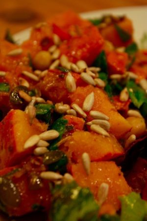 Vegan Sweet potato salad at Pleiade in Tilburg