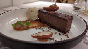 Dessert at Ristobar Cinecitta in Tilburg