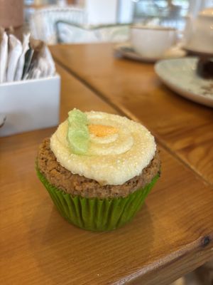 Carrot cupcake  at Celicioso in Marbella