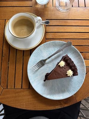 Triple Chocolate Cake  at Celicioso in Marbella