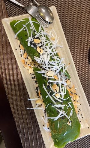 Banana Crêpe  at The Veg - Organic Vego and Tea in Hanoi