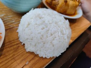 קומבו עם אורז קוקוס at The Veg - Organic Vego and Tea in Hanoi