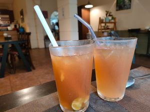 אייס תה at The Veg - Organic Vego and Tea in Hanoi