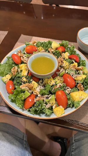 Avocado Kale Salad   at The Veg - Organic Vego and Tea in Hanoi