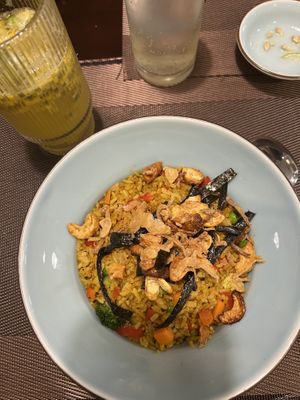 Fried Cashew rice   at The Veg - Organic Vego and Tea in Hanoi