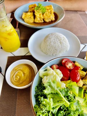   at The Veg - Organic Vego and Tea in Hanoi