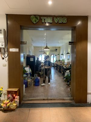   at The Veg - Organic Vego and Tea in Hanoi