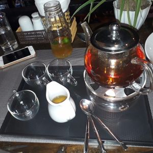 tea time at The Veg  at The Veg - Organic Vego and Tea in Hanoi