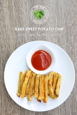 Sweet potatos at The Veg - Organic Vego and Tea in Hanoi