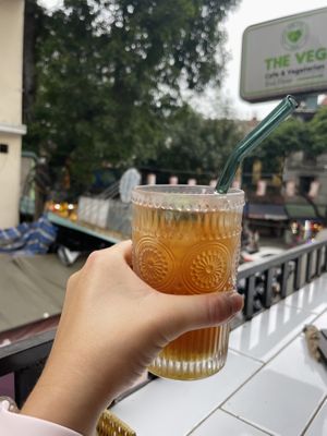   at The Veg - Organic Vego and Tea in Hanoi
