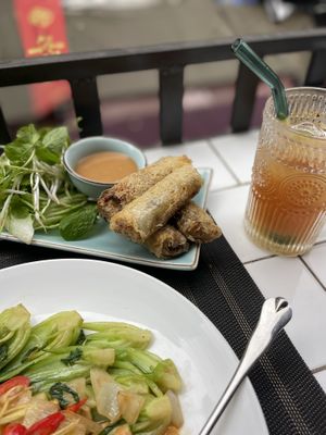   at The Veg - Organic Vego and Tea in Hanoi