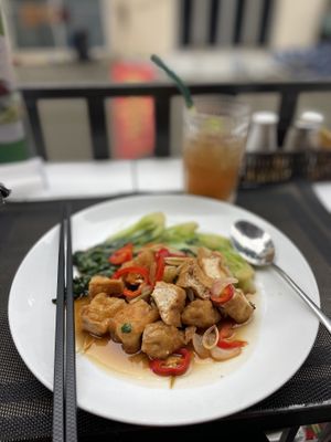   at The Veg - Organic Vego and Tea in Hanoi