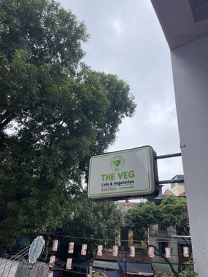   at The Veg - Organic Vego and Tea in Hanoi