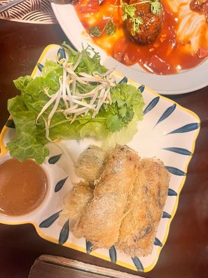   at The Veg - Organic Vego and Tea in Hanoi