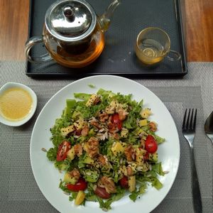 Avocado & kale salad at The Veg - Organic Vego and Tea in Hanoi