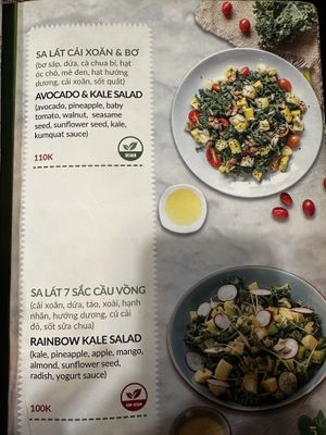 Next time to try  at The Veg - Organic Vego and Tea in Hanoi