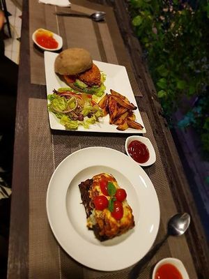 Veggie lagsana at The Veg - Organic Vego and Tea in Hanoi