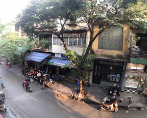 View from second floor  at The Veg - Organic Vego and Tea in Hanoi
