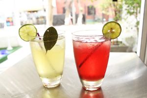 chilcanos pisco macerados
peruvian typical drink at AMMA PERU in Miraflores