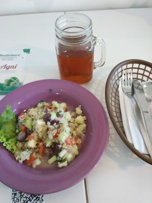 Quinoa salad at AMMA PERU in Miraflores