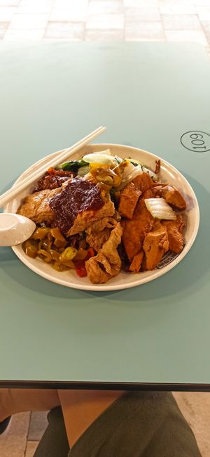 Vegetarian Kway Teow set $4 at Fu You Yuan in West Singapore