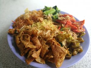 Wanton mee. $3.50 at Fu You Yuan in West Singapore