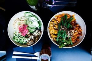 Japanese and Indian Bowl at Beets&Roots at beets&roots in Berlin
