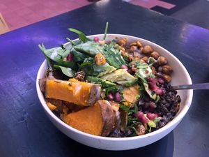 Tasty bowl  at beets&roots in Berlin
