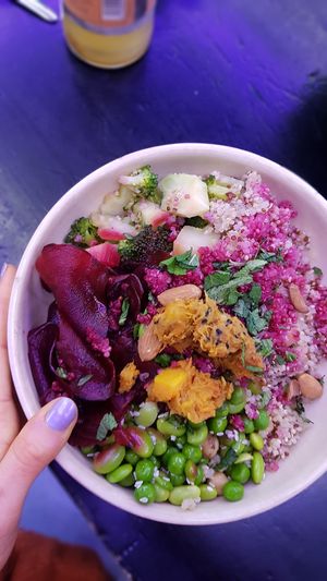 Protein bowl at beets&roots in Berlin